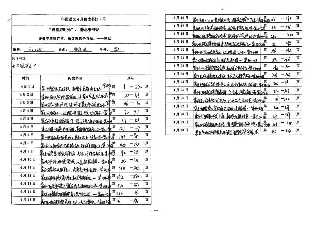 【立小•阅读嘉年华】基于项目式学习的整本书阅读活动的实践探究——五年级《三国演义》主题阅读