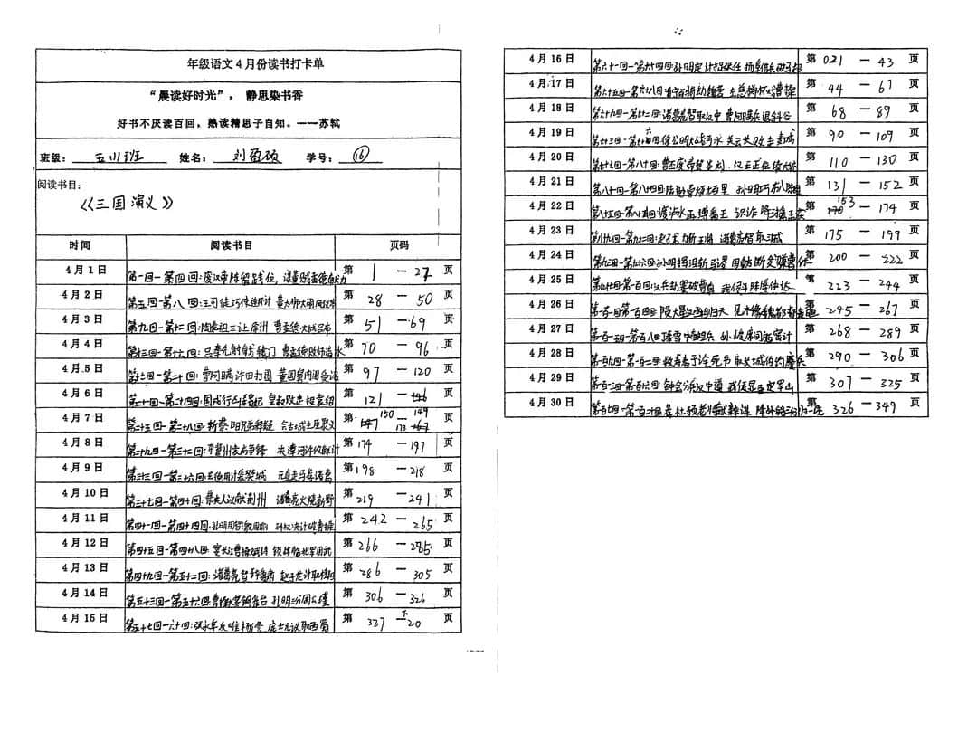 【立小•阅读嘉年华】基于项目式学习的整本书阅读活动的实践探究——五年级《三国演义》主题阅读