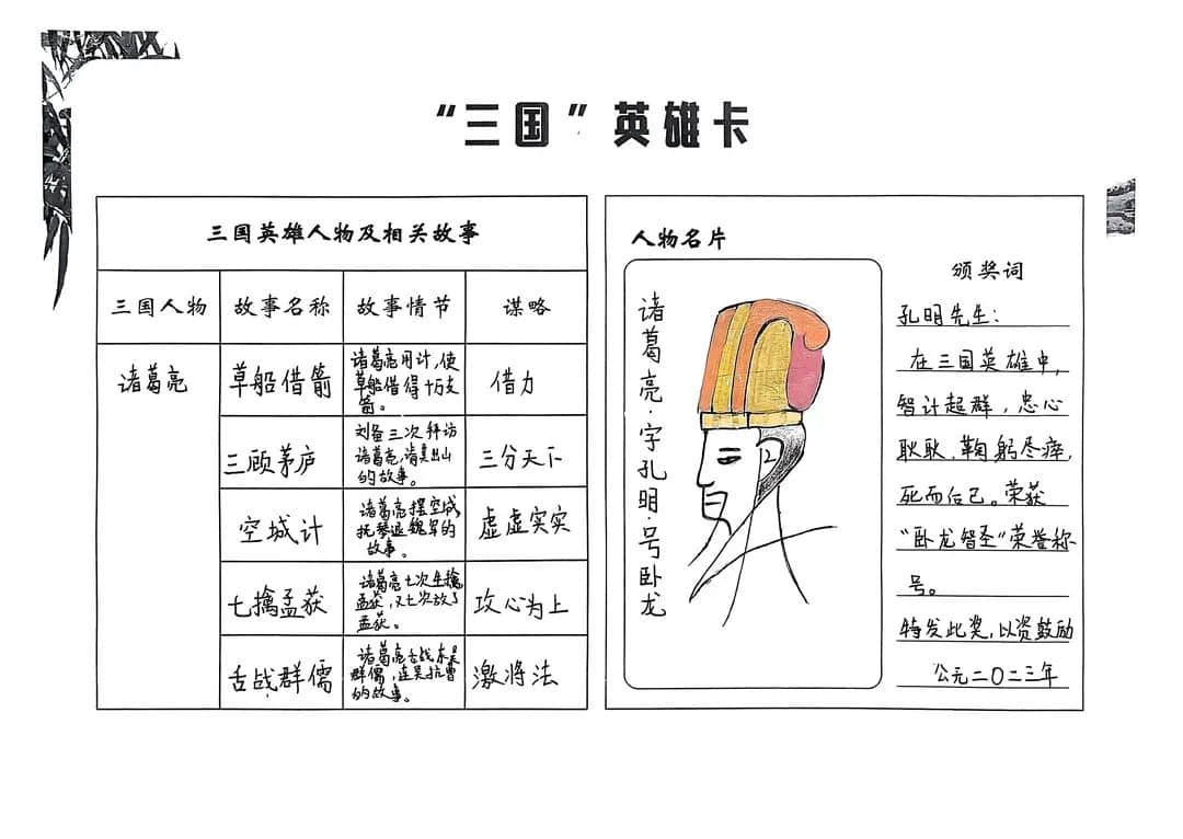 【立小•阅读嘉年华】基于项目式学习的整本书阅读活动的实践探究——五年级《三国演义》主题阅读