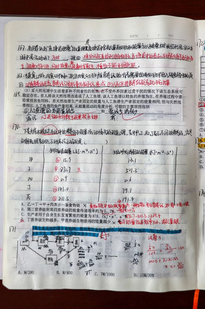 勤思善理 落笔盈尺丨改错本让学习有迹可循