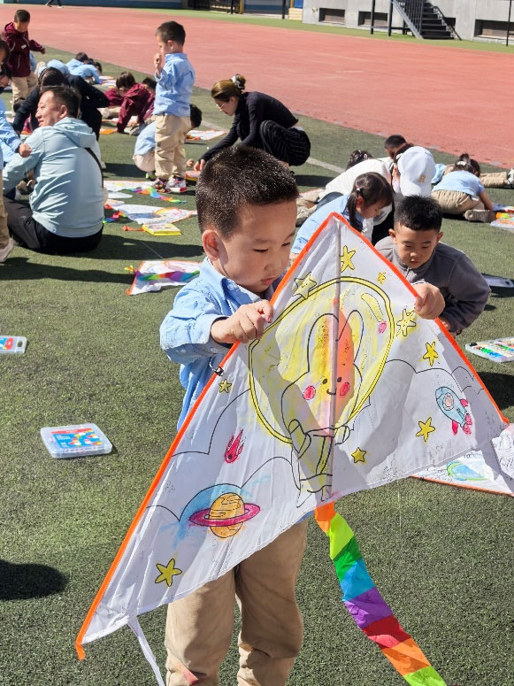 风筝舞动童年，彩绘衔接时光——石家庄私立一中附小衔接部风筝节欢乐启航