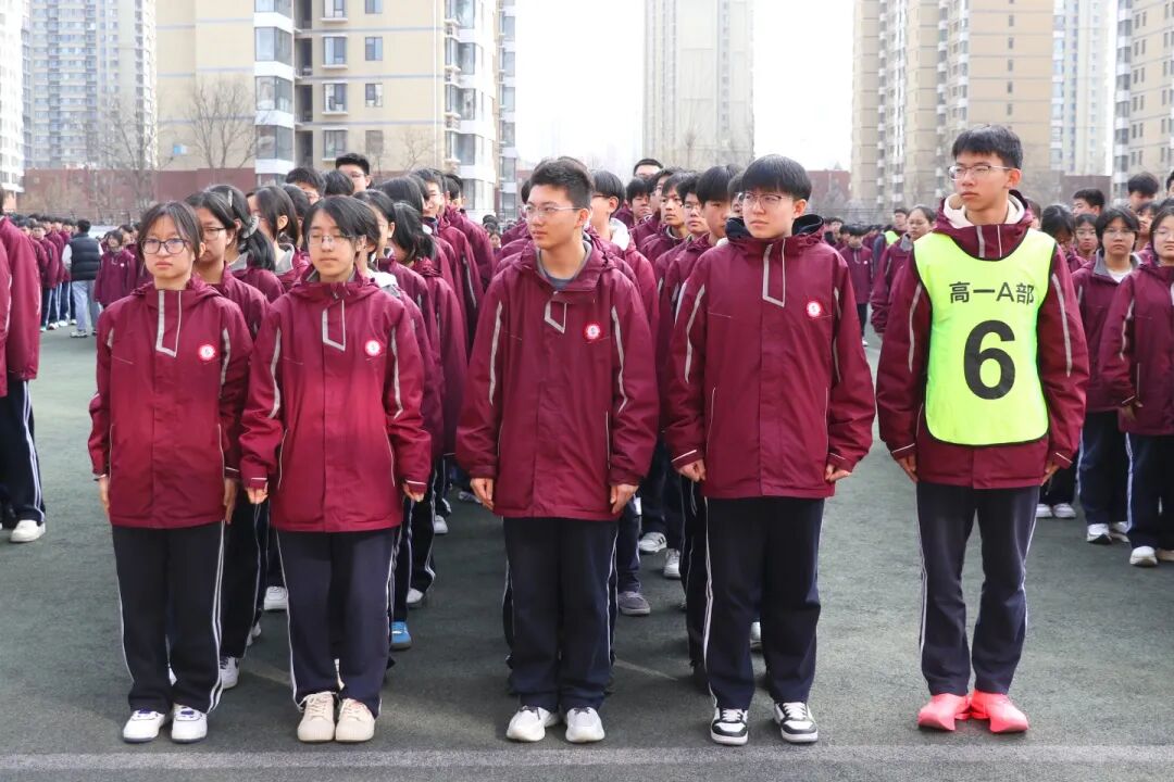 春启新程 筑梦前行丨石家庄私立第一中学举行新学期首次升旗仪式