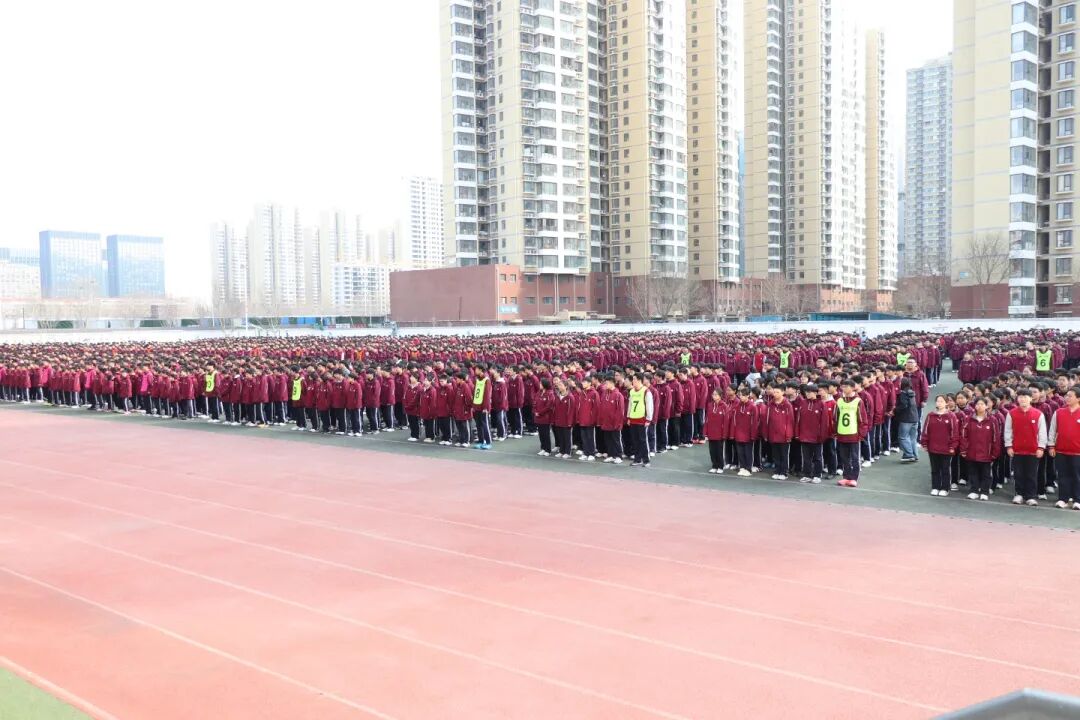 春启新程 筑梦前行丨石家庄私立第一中学举行新学期首次升旗仪式