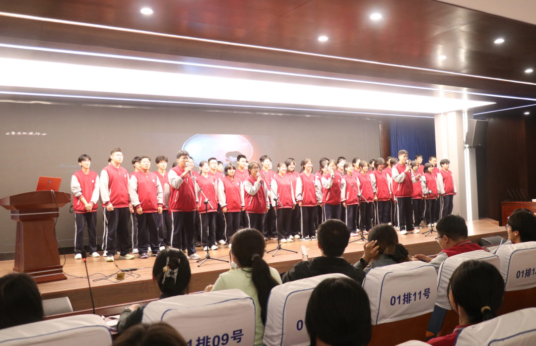 歌声嘹亮 青春当燃丨 高一B部班级合唱比赛燃爆现场！