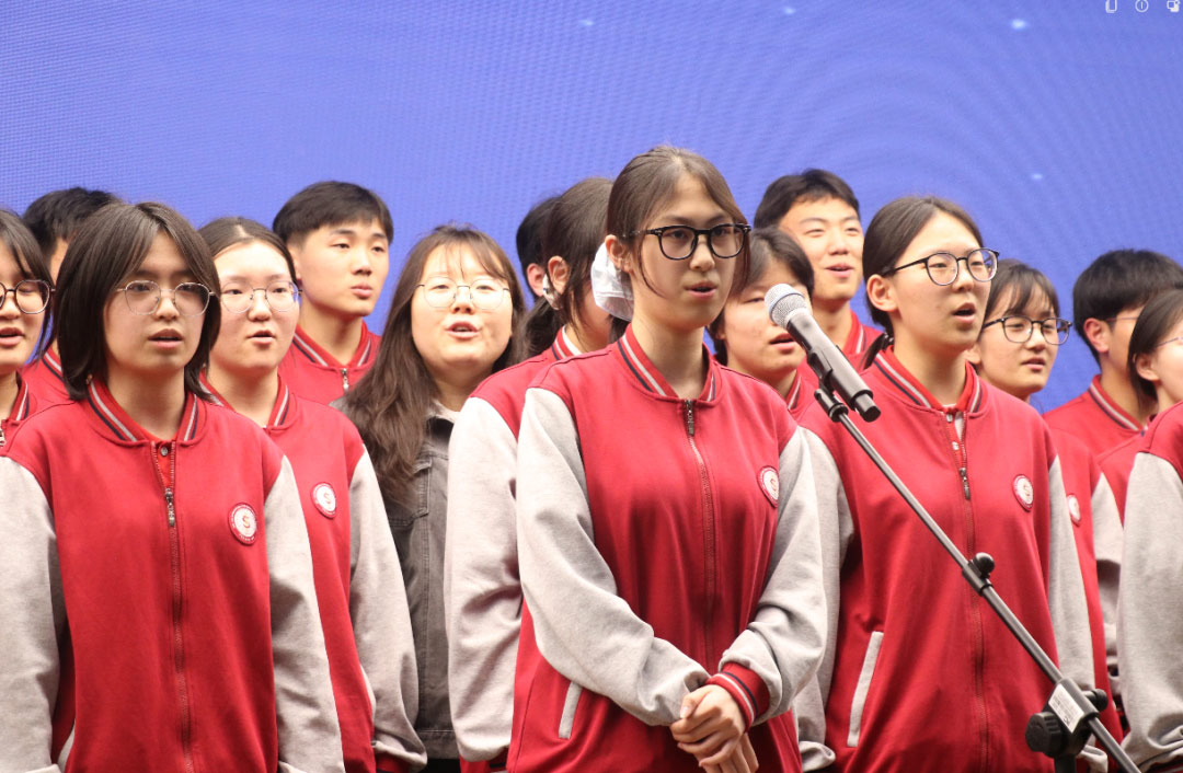 歌声嘹亮 青春当燃丨 高一B部班级合唱比赛燃爆现场！